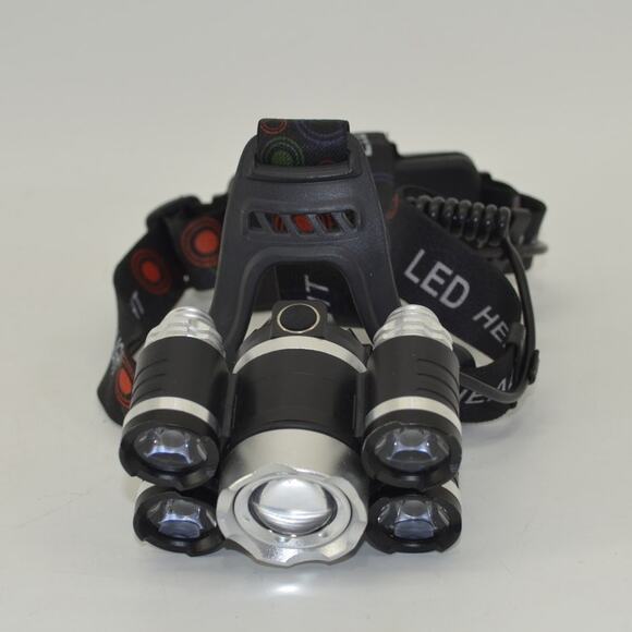 Hiking Headlight LED Light Head Torch Rechargeable Head - Picture 2 of 11